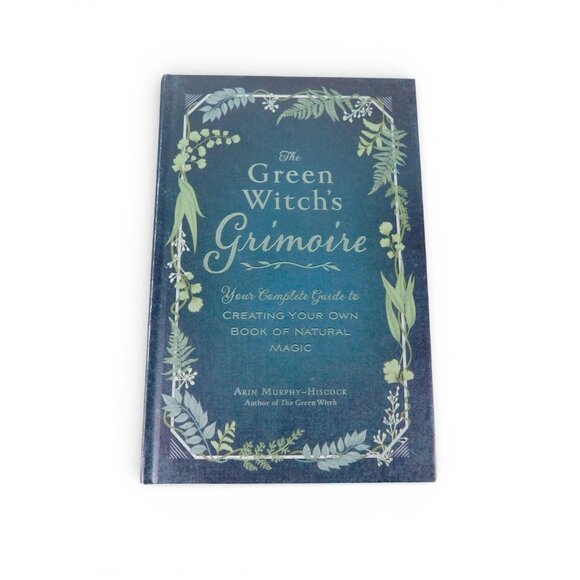 The Green Witch's Grimoire Arin Murphy-Hiscock Adams Blue HC Magic Wicca Occult - Picture 7 of 7
